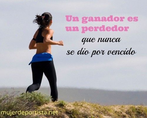 Un ganador nunca se dio por vencido