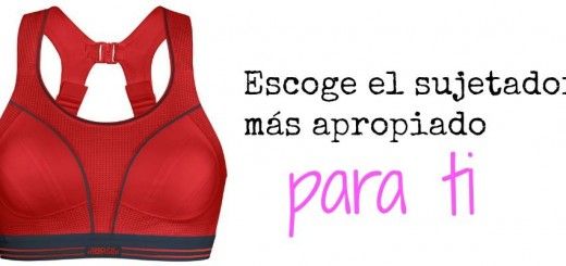Escoger sujetador deporte