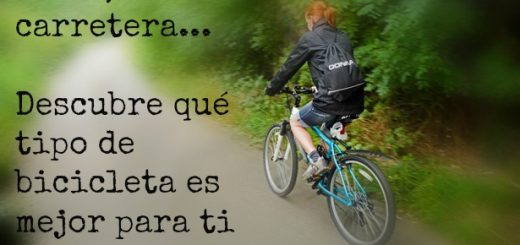Escoger bicicleta: montaña, carretera, paseo