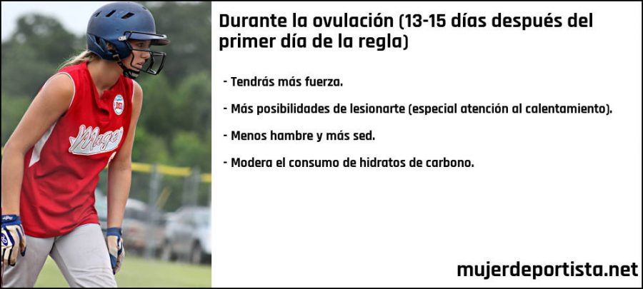Deporte durante la ovulación